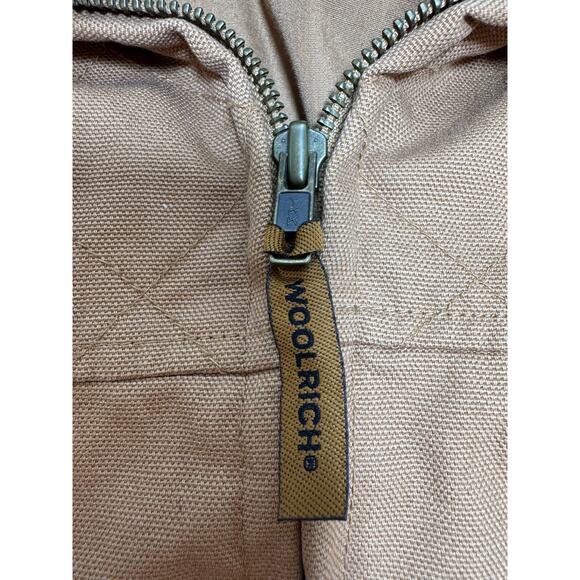 Woolrich Men’s Outdoor Guide Collection Hunting Brown Canvas Vest Sz XL - Picture 5 of 13